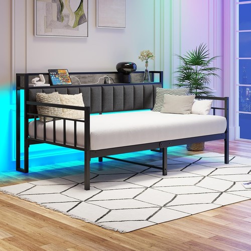 Single bed frame - single, storage
