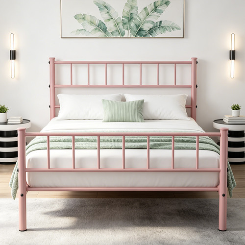 3ft single bed - frame, mattress