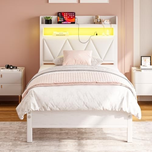 Single bed frame with - single, 3ft