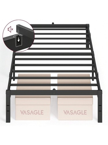 Single metal bed frame - single,