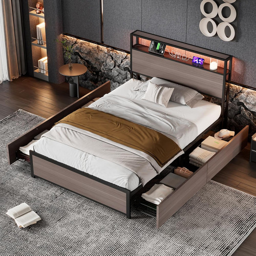 3ft single metal bed frame - 3ft,