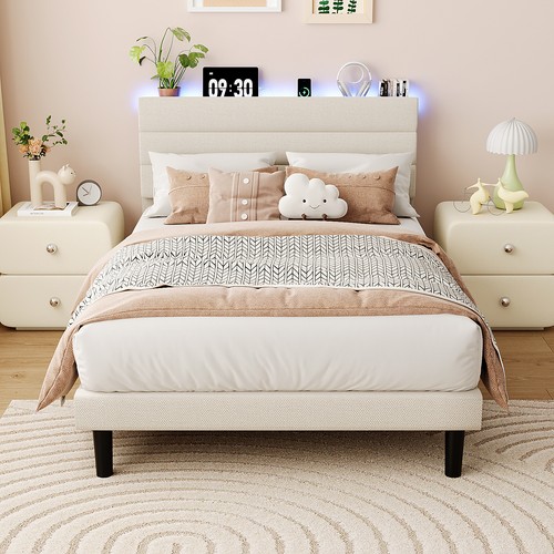 Bonnlo single bed - frame, with