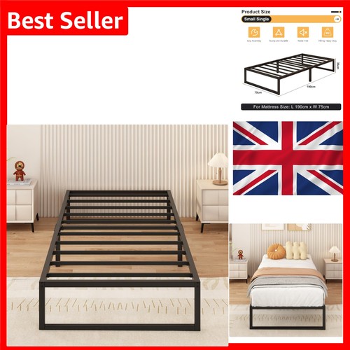 Metal bed frame small - frame, single