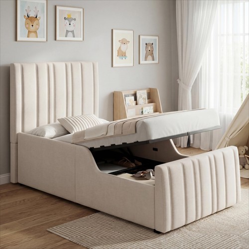 3ft single upholstered - single, bed
