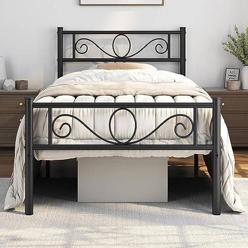3ft single metal bed - single,
