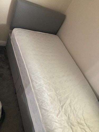 Single bed frame with storage - single,