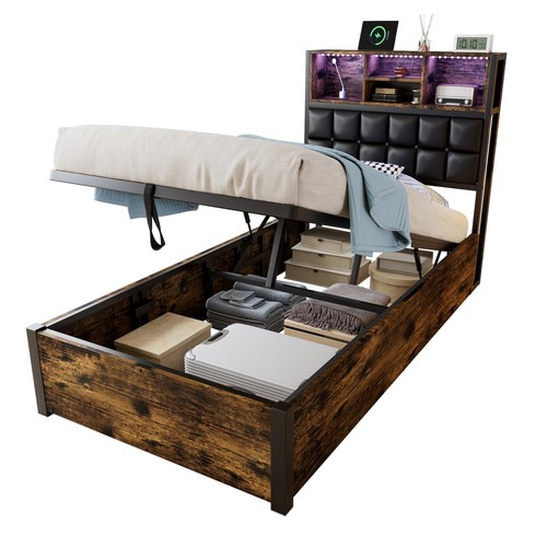 3ft single bed ottoman storage - 3ft,