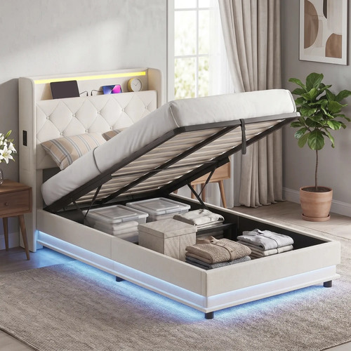 Bedroom 3ft single bed - bedroom, frame