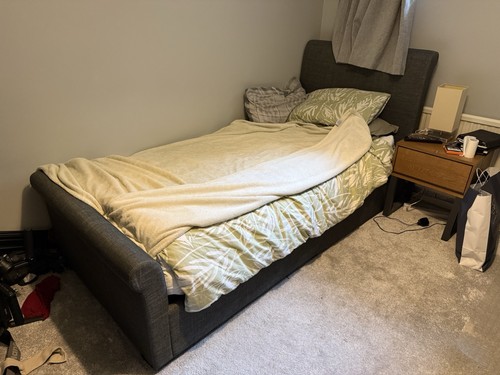 Dunelm single storage bed - single,