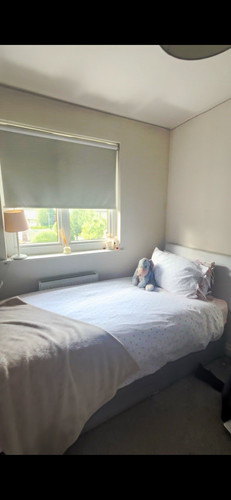 Grey upholstered fabric - upholstered,