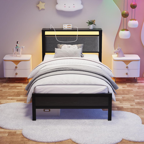 3ft single bed - bed, frame