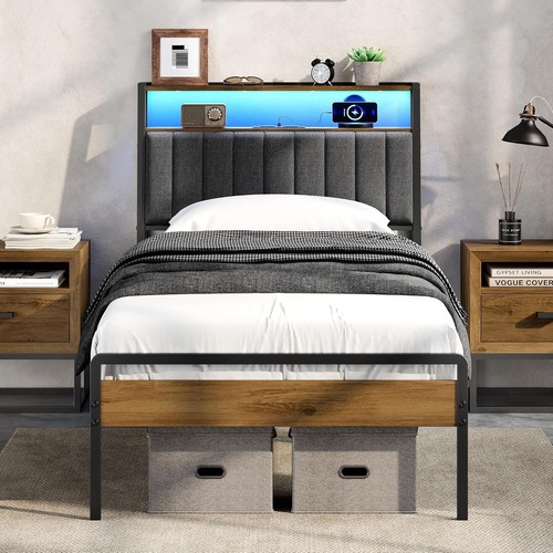 Single bed frame with - single,