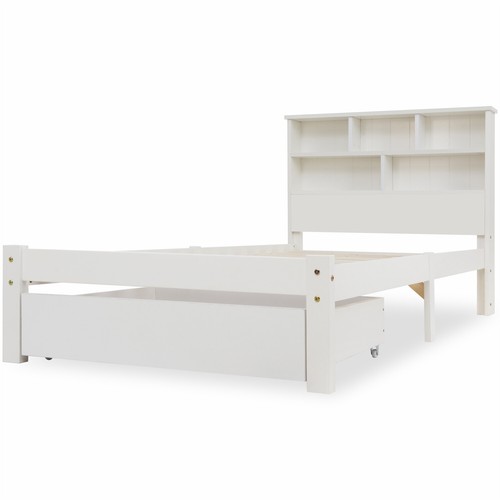 3ft white solid pine wood - solid,