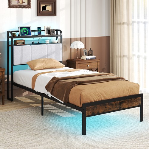 Single size bed - size, frame