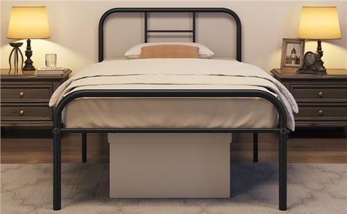 3ft single metal bed frame - metal,