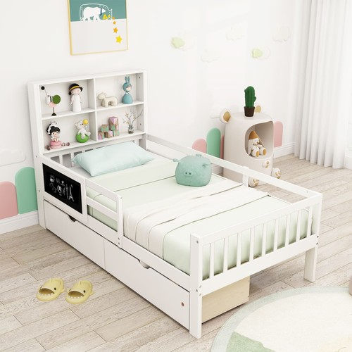 Single size bed frame - bed,