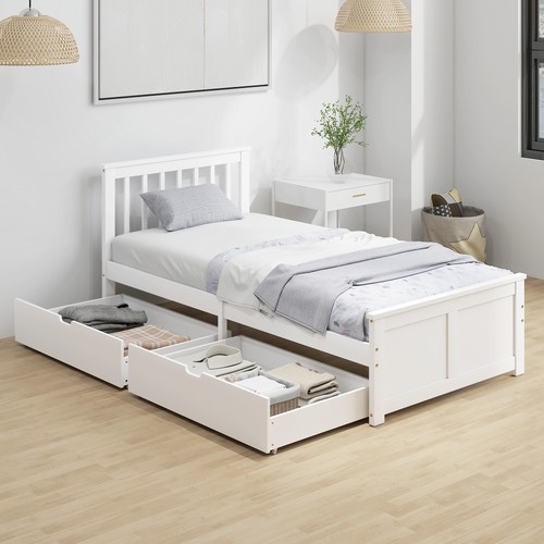 3ft single bed frame - bed, with
