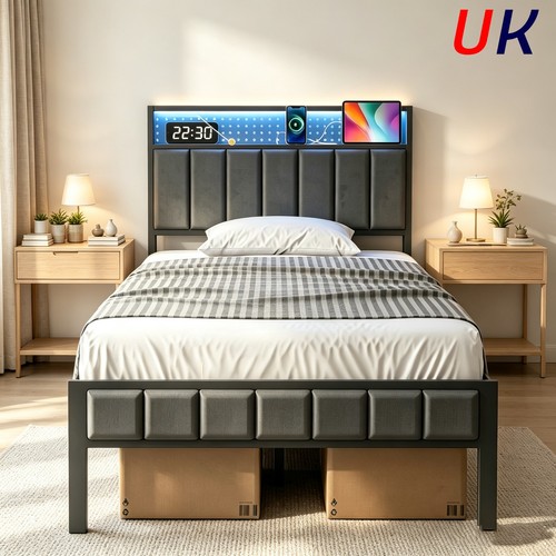 3ft single bed frame with - with, rgb